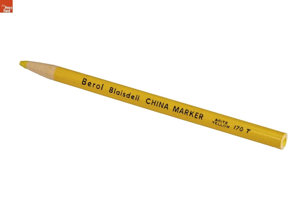 Blaisdell Grease Pencil, Used by Lillian F. Schwartz