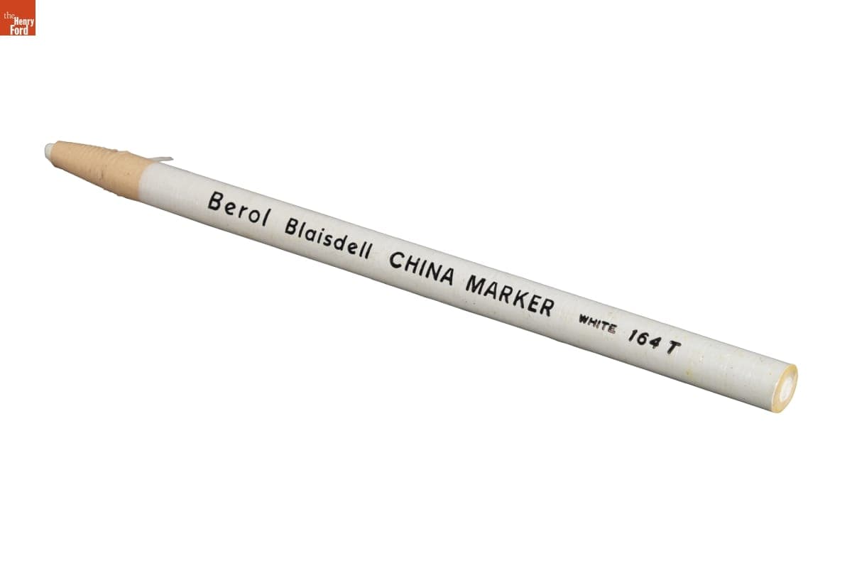 Blaisdell Grease Pencil, Used by Lillian F. Schwartz