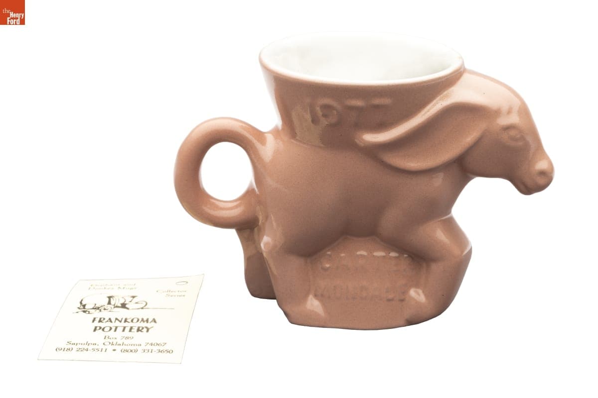 Carter-Mondale Presidential Inaugural Commemorative Mug, 1977