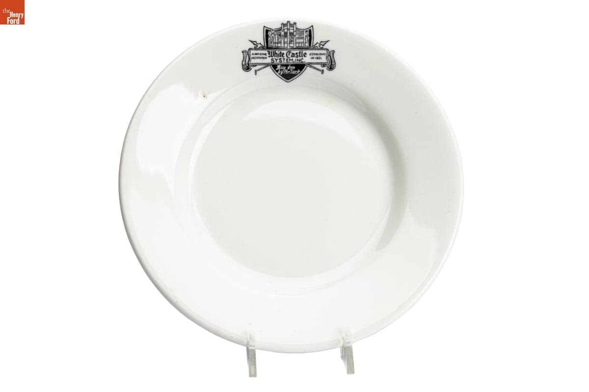 White Castle Plate, 1950