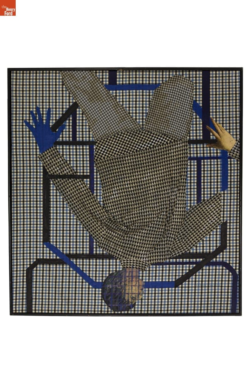 "Upside Down Woman" by Lillian F. Schwartz, 1954