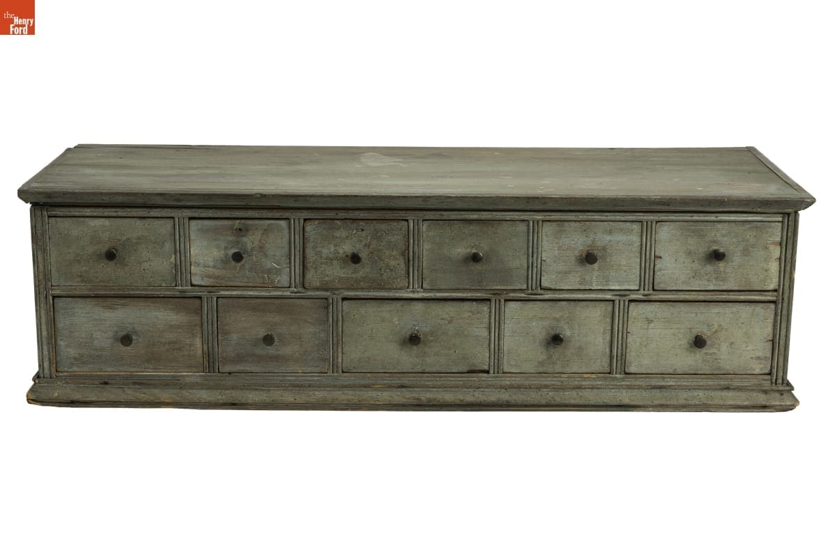 Spice Cabinet, 1830-1850