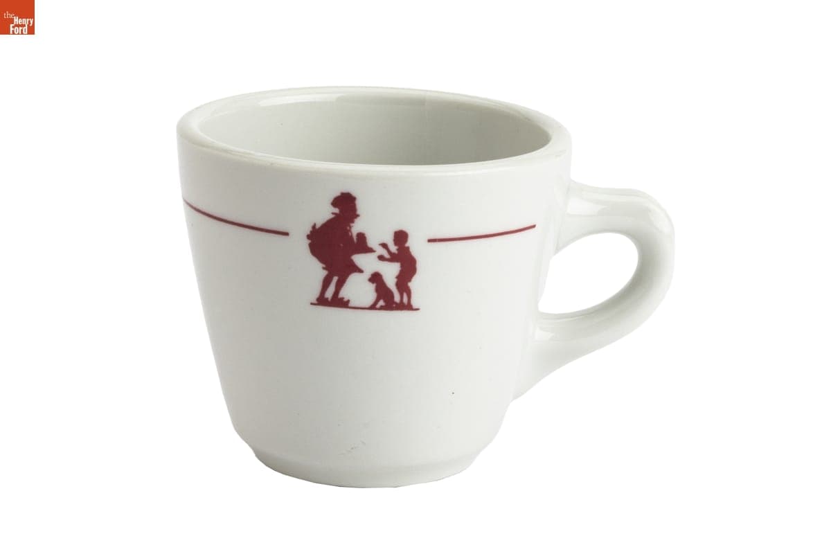 Howard Johnson's "Simple Simon and the Pieman" Coffee Cup, 1967