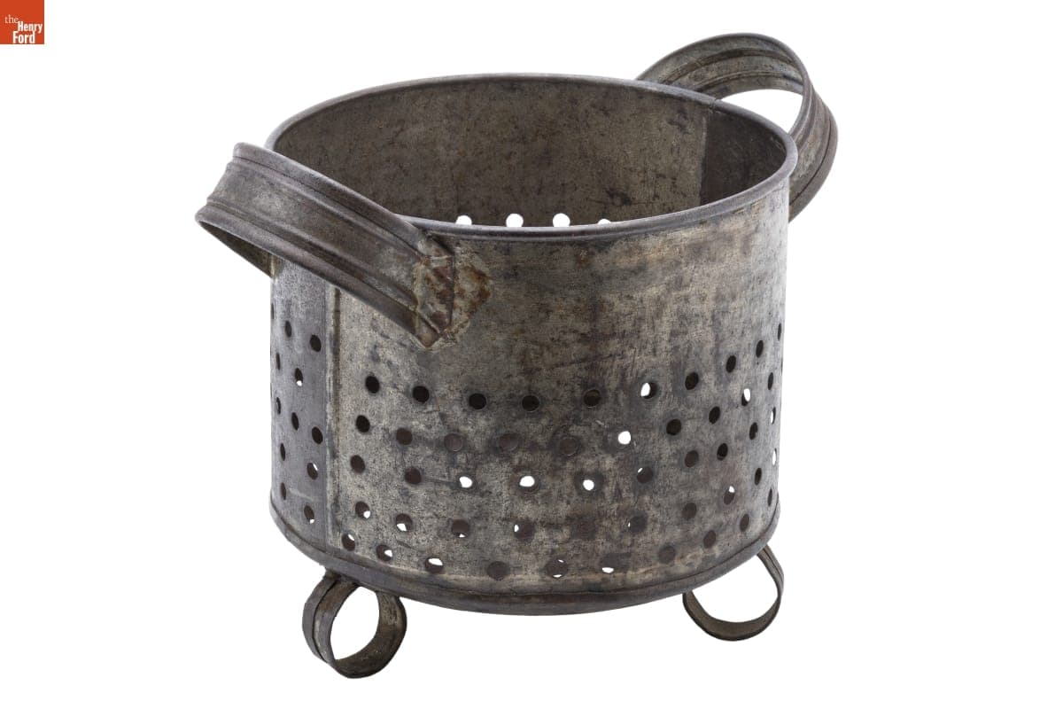 Cheese Strainer, circa 1850