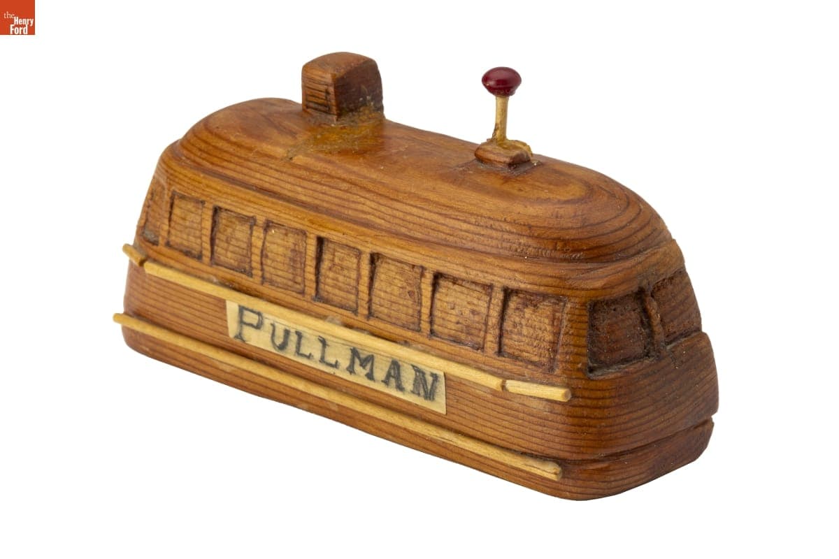 "Pullman" Worcester Lunch Car Carving, circa 1974