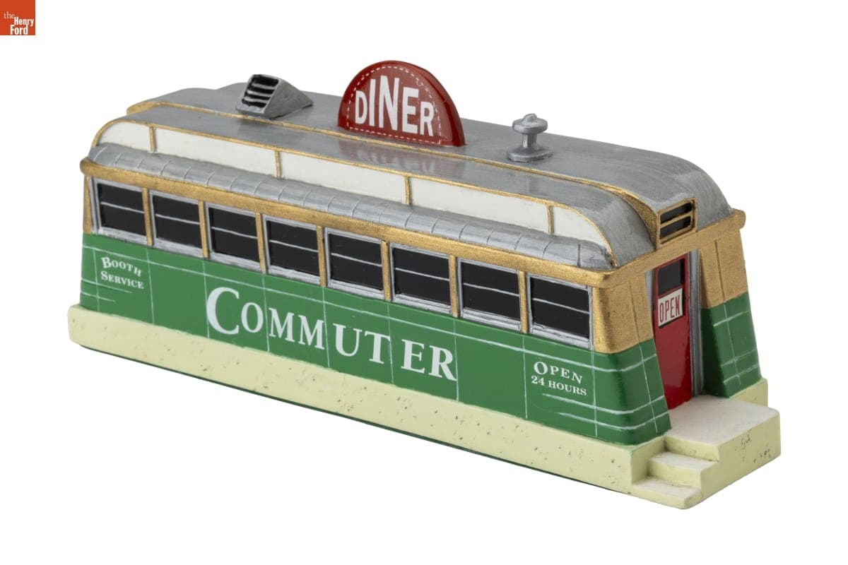 "Commuter Diner" Statuette, 1993