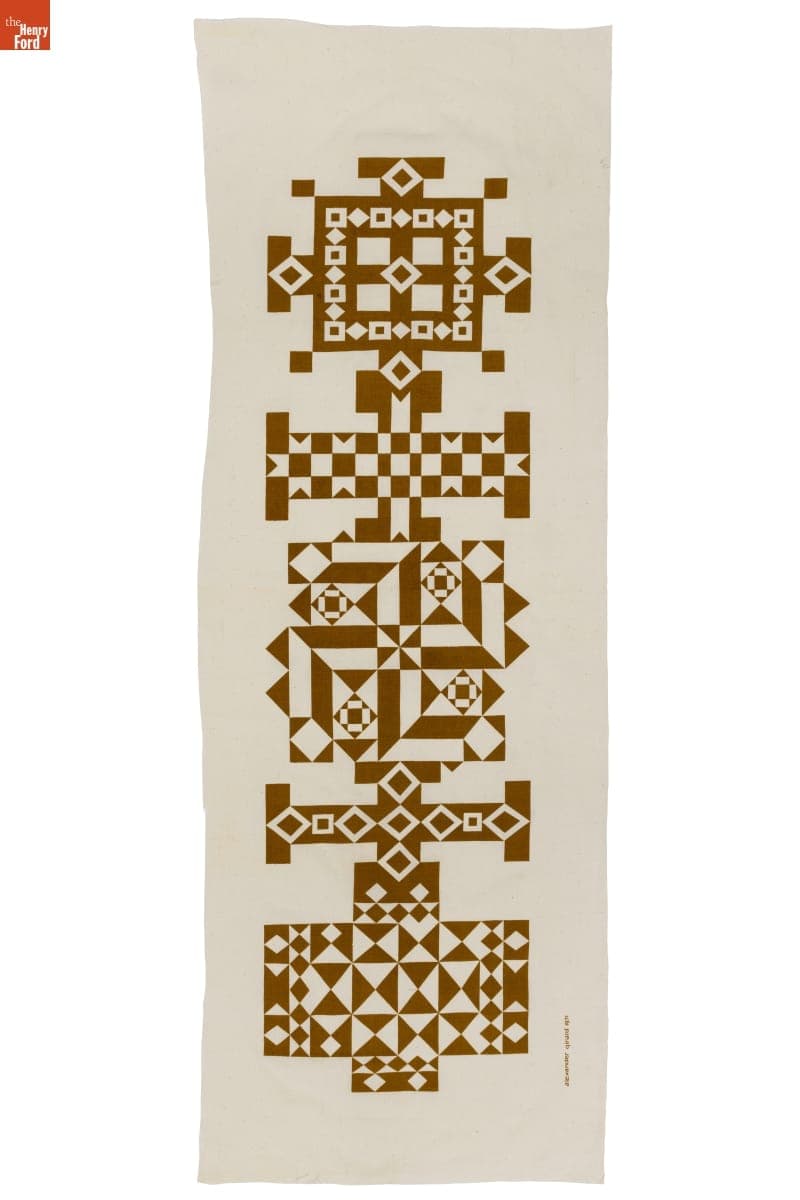 Environmental Enrichment Panel, "Crosses," Designed by Alexander Girard for Herman Miller, 1972