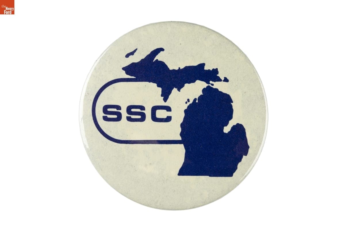 "SSC" Button, 1987-1993