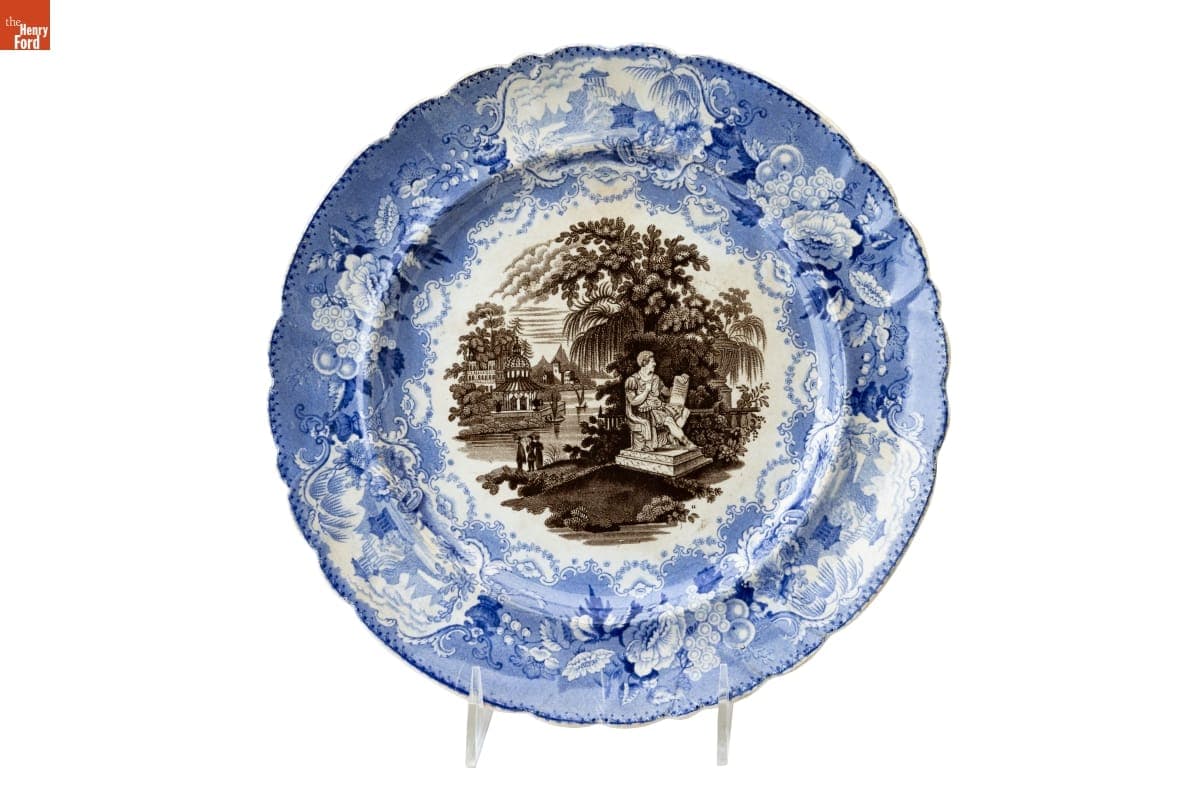 Plate, 1830-1846