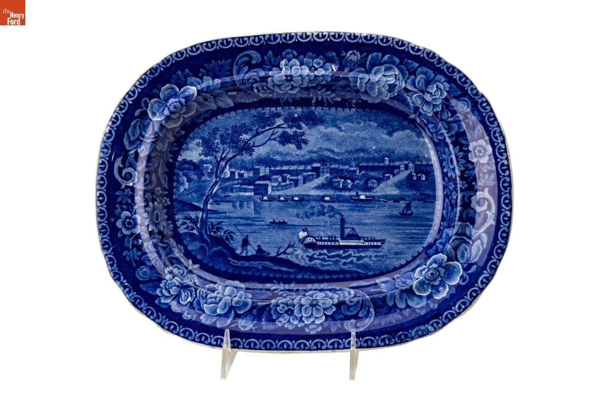 Platter, circa 1830