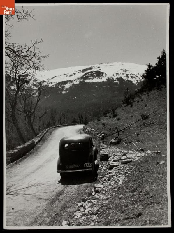 Driving Through the Alpes-Maritimes, circa 1950
