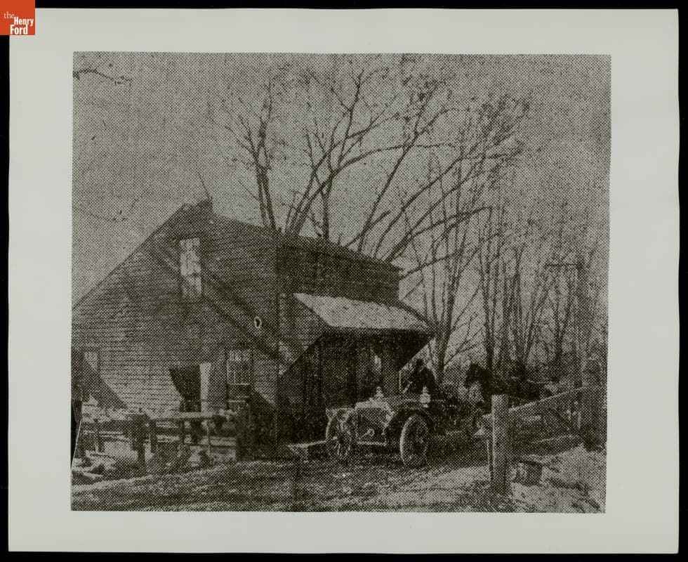 Toll Gate on Mill Road and Grand River Avenue, Detroit, Michigan, 1900-1915