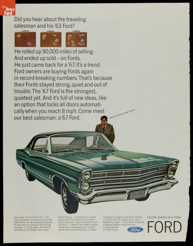 "You're Ahead in a Ford," 1967