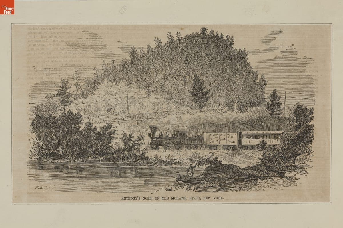 Anthony's Nose, on the Mohawk River, New York, 1857