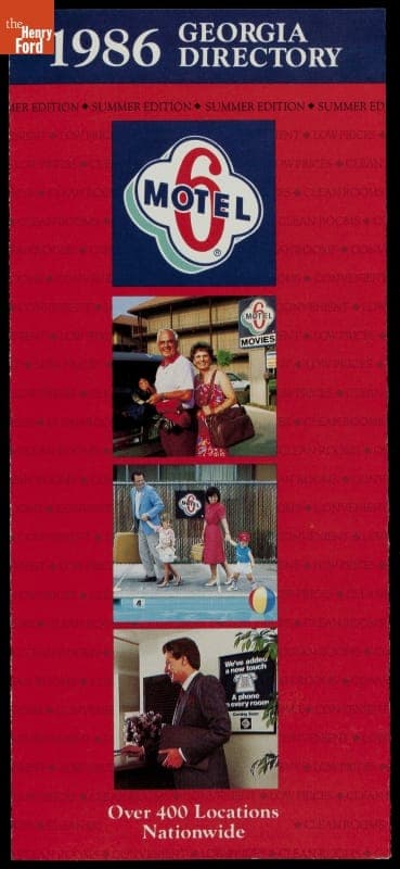 Directory of Motel 6 Locations, Georgia, 1986