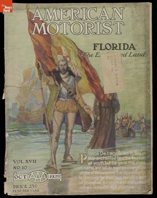 "American Motorist," October 1925