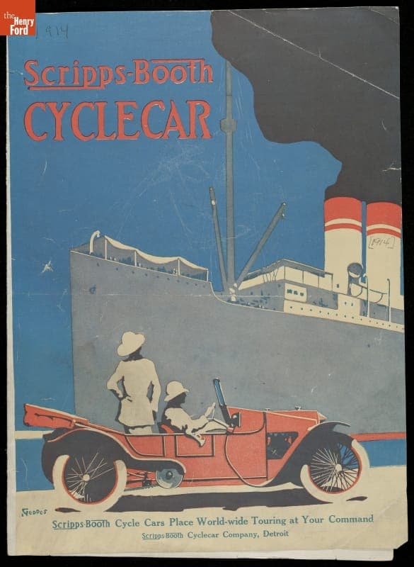 1914 Scripps-Booth Cyclecar Sales Brochure