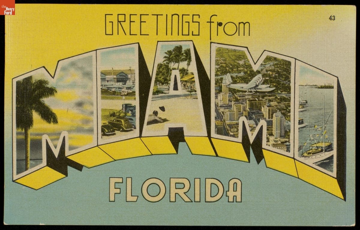 "Greetings From Miami," 1940