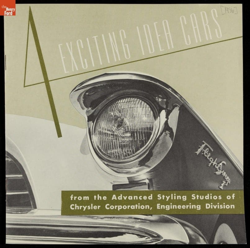 "4 Exciting Idea Cars from the Advanced Styling Studios of Chrysler Corporation, Engineering Division," 1956