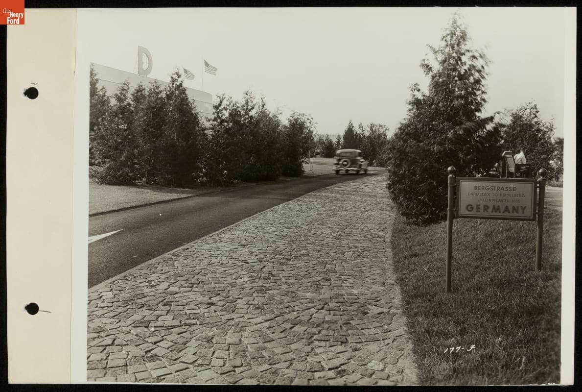 Replica of the Bergstrasse, Roads of the World, Century of Progress International Exposition, Chicago, Illinois, 1934
