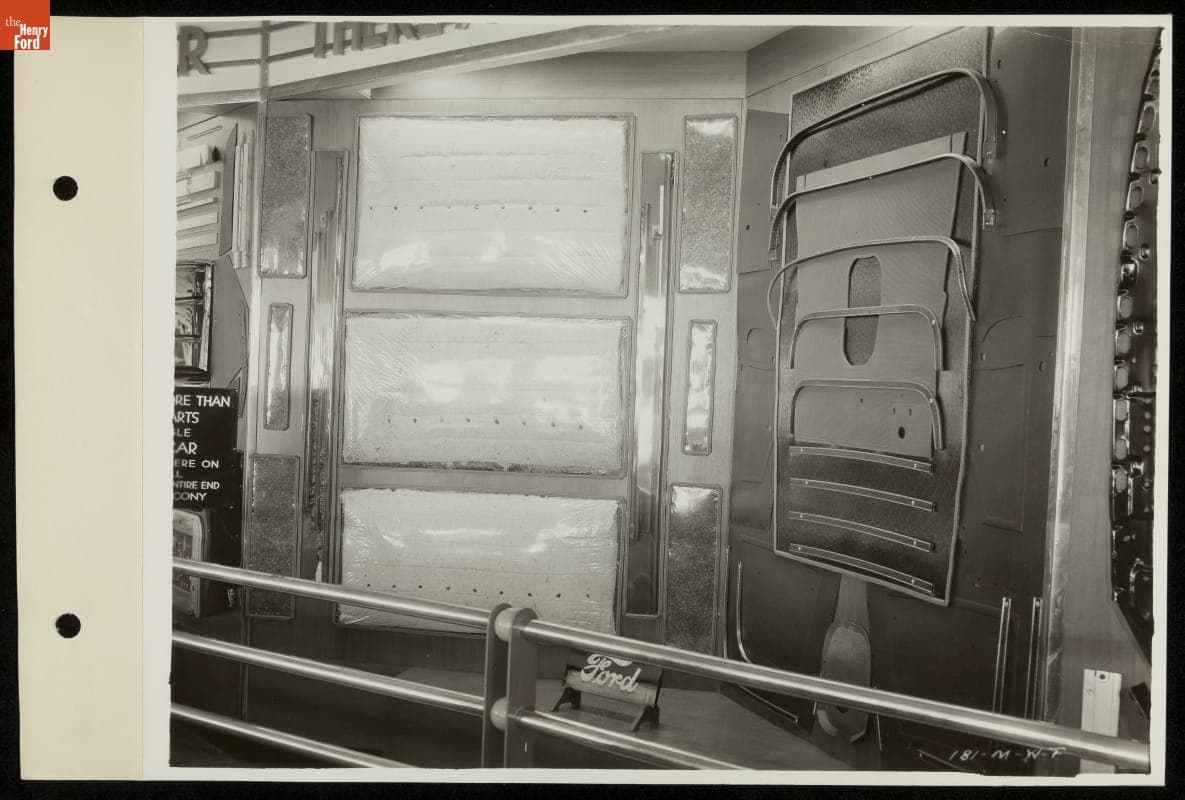 Individual Car Components, Ford Exhibition Building, Century of Progress International Exposition, Chicago, Illinois, 1934