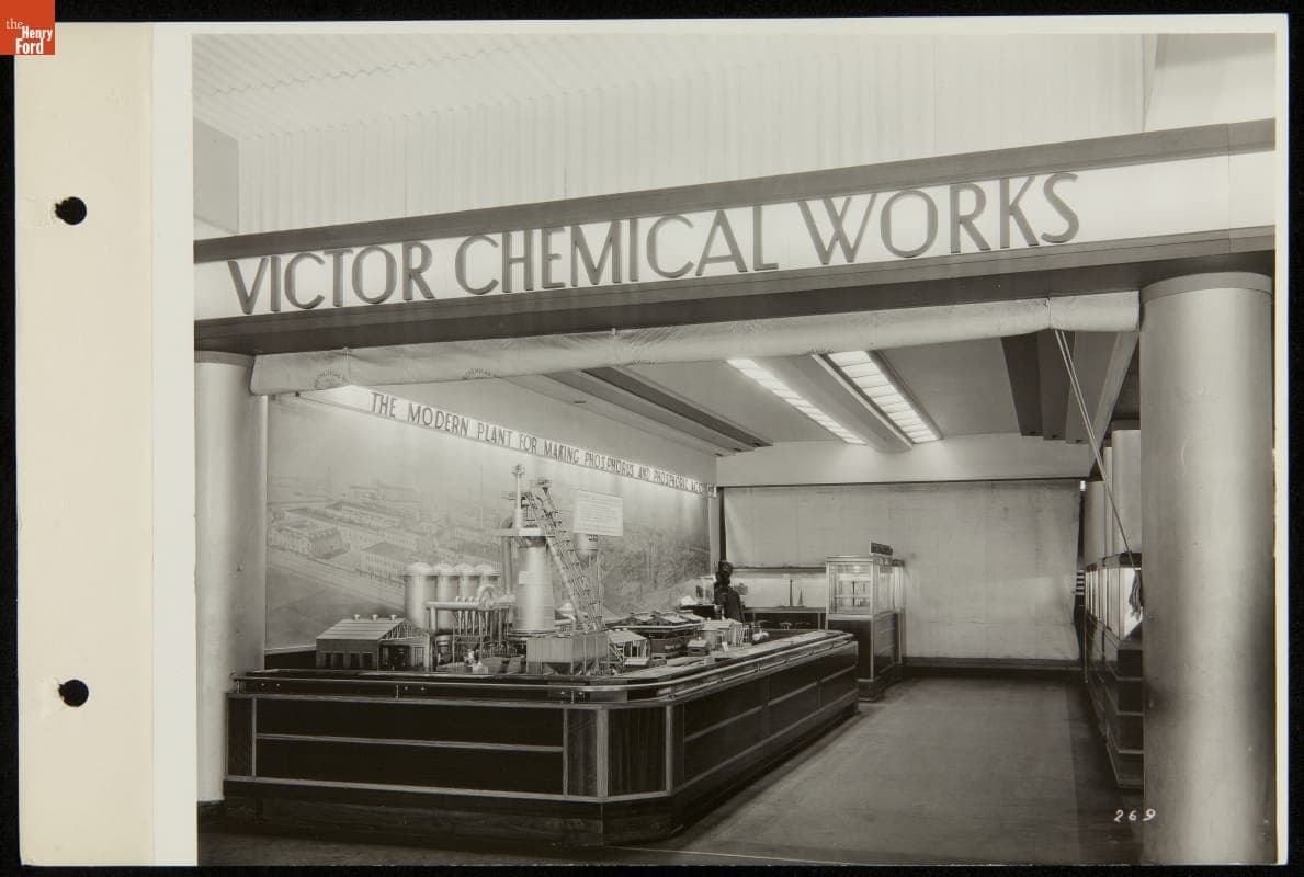 Victor Chemical Works Display, Ford Exhibition Building, Century of Progress International Exposition, Chicago, Illinois, 1934