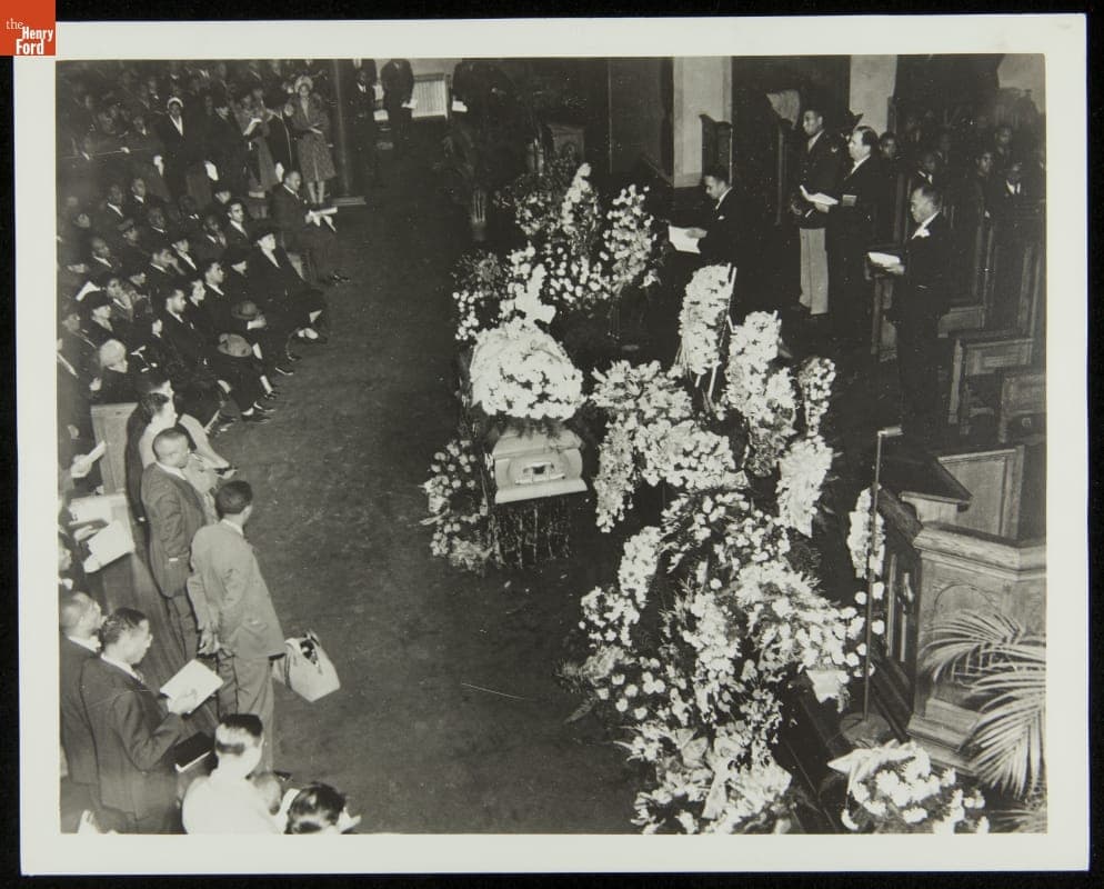 George Washington Carver Funeral Service, Tuskegee Institute Chapel, 1943