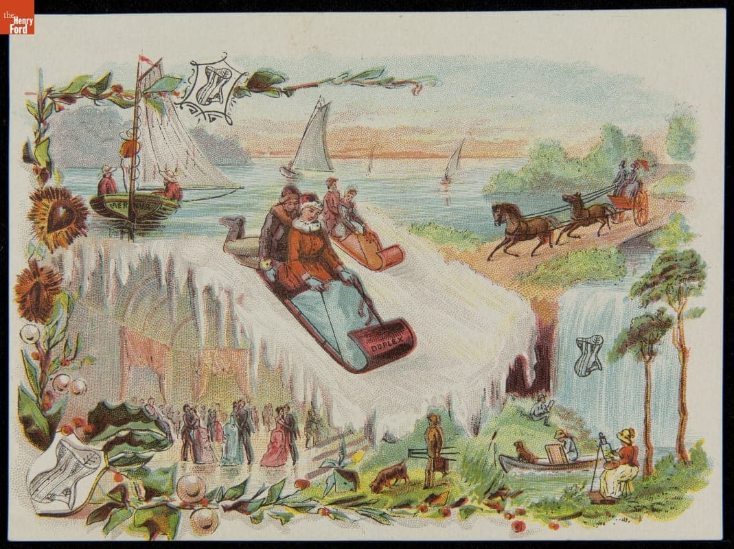 Trade Card for the Duplex Corset, Bortree Manufacturing Co., 1884-1885