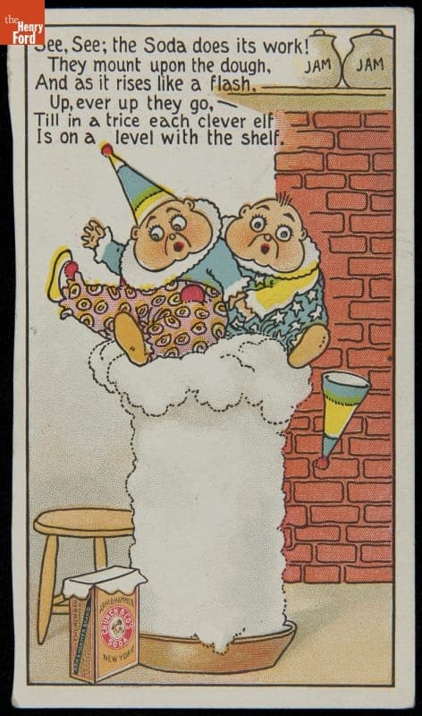 Trade Card for Arm & Hammer Brand Church & Co.'s Baking Soda, 1870-1890