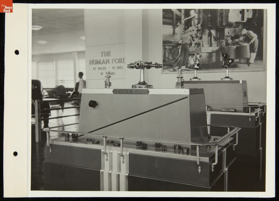 Section of Bendix Exhibit, Ford Exhibition Building, Century of Progress International Exposition, Chicago, Illinois, 1934