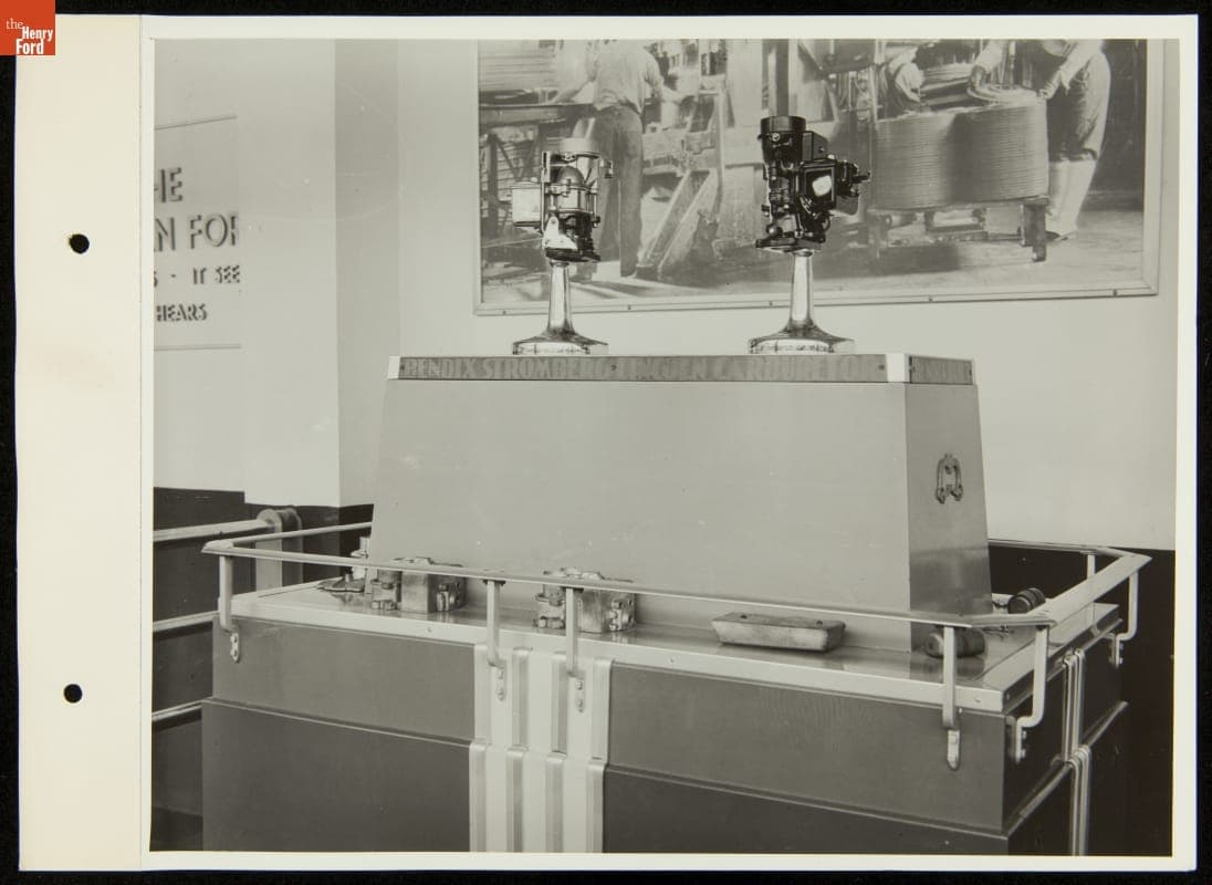 Section of Bendix Exhibit, Ford Exhibition Building, Century of Progress International Exposition, Chicago, Illinois, 1934