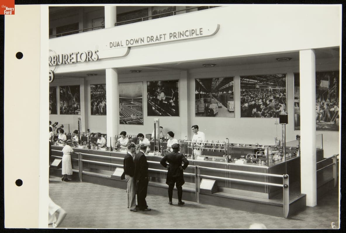 Section of Bendix Exhibit, Ford Exhibition Building, Century of Progress International Exposition, Chicago, Illinois, 1934