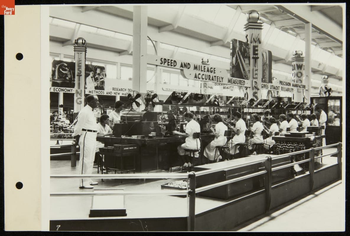 Stewart-Warner Exhibit, Ford Exhibition Building, Century of Progress International Exposition, Chicago, Illinois, 1934