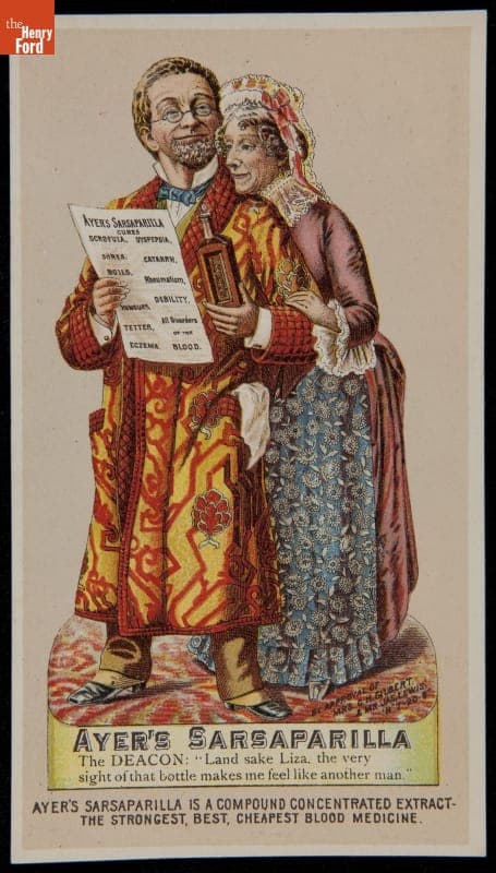Trade Card for Ayer's Sarsaparilla, circa 1885
