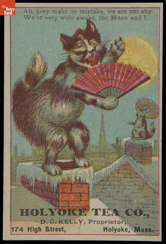 Trade Card for Holyoke Tea Company, 1875-1885