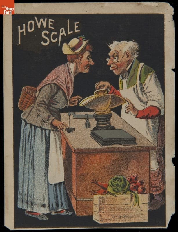 Trade Card for Howe Scales, 1880-1890