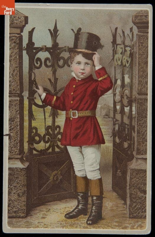 Trade Card for J.L. Hudson Company, 1881-1890