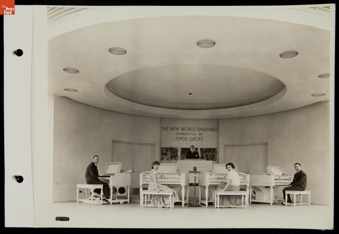 The New World Ensemble, Conducted by Ferde Grofe, Ford Exposition, New York World's Fair, 1939
