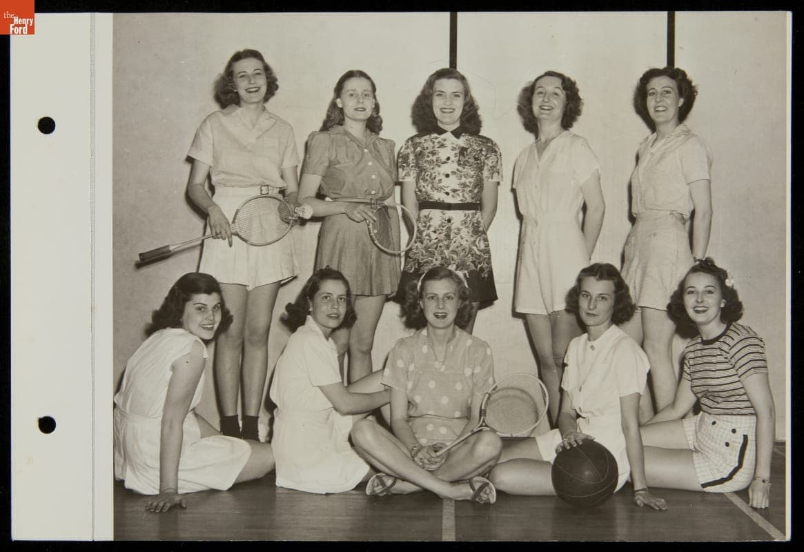 Women at Gym, Ford Exposition, New York World's Fair, 1939