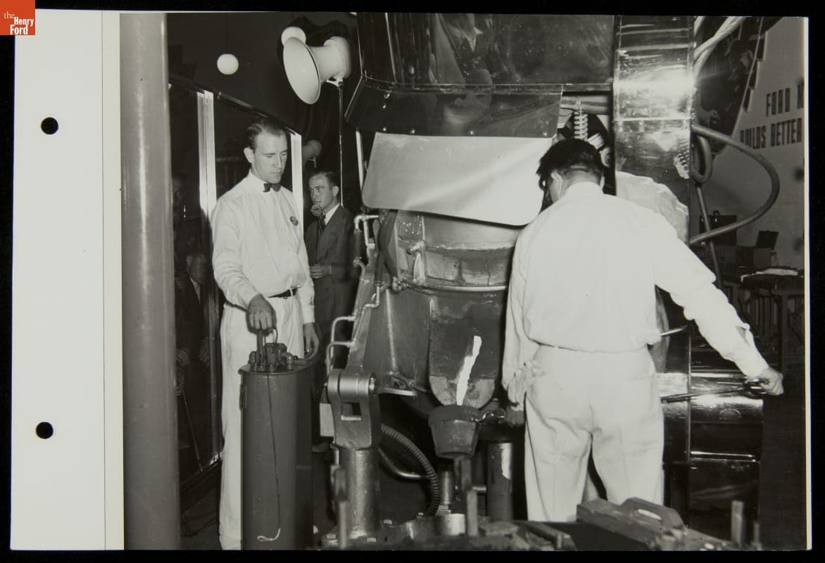 Foundry Iron Pouring, Ford Exposition, New York World's Fair, 1939