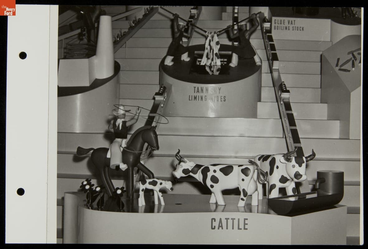 Leather Display, Ford Exposition, New York World's Fair, 1939