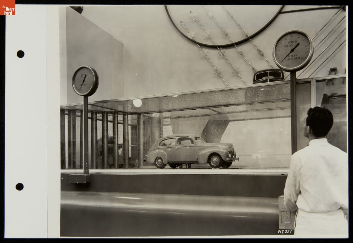 Wind Tunnel Exhibit, Ford Exposition, New York World's Fair, 1939