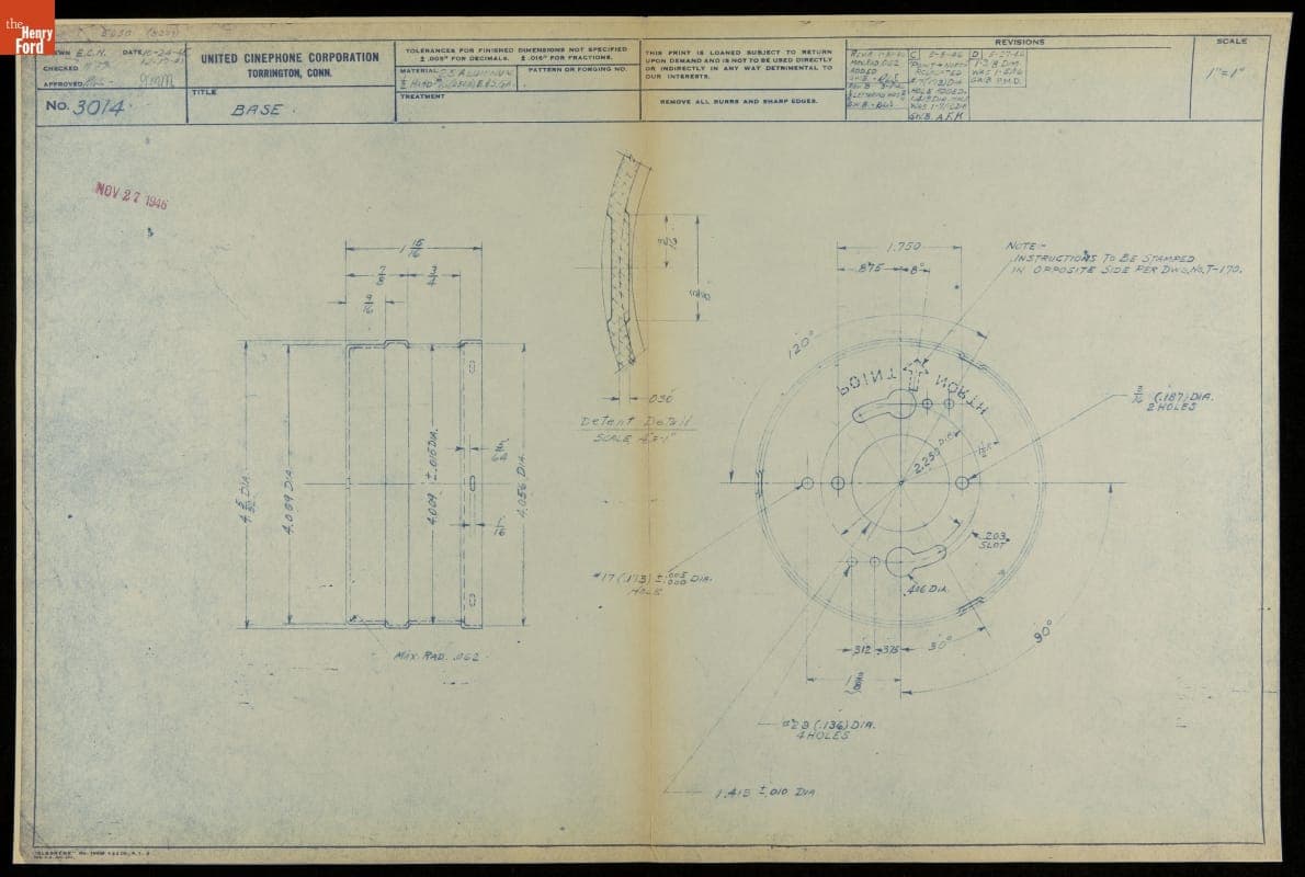 Base. Reference Number 3014, 1945