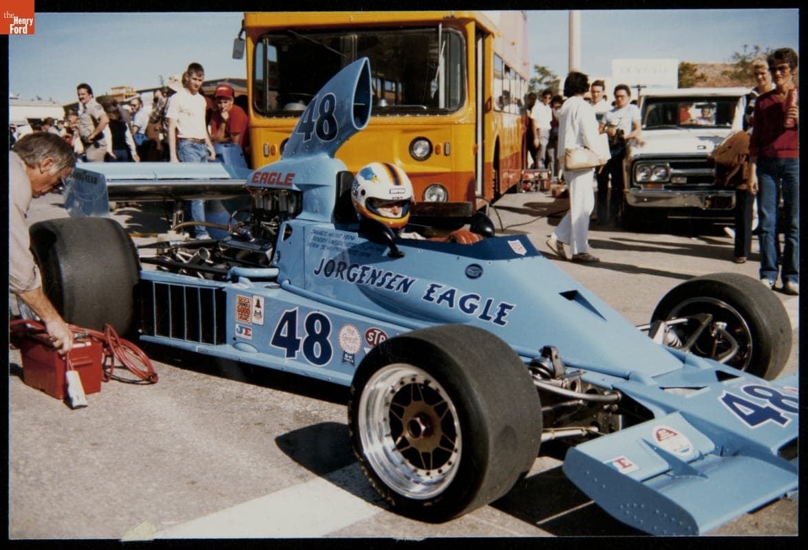 Bobby Unser Collection--Photographs--Racing--1985 Formula 5000 Palm Springs--Item2