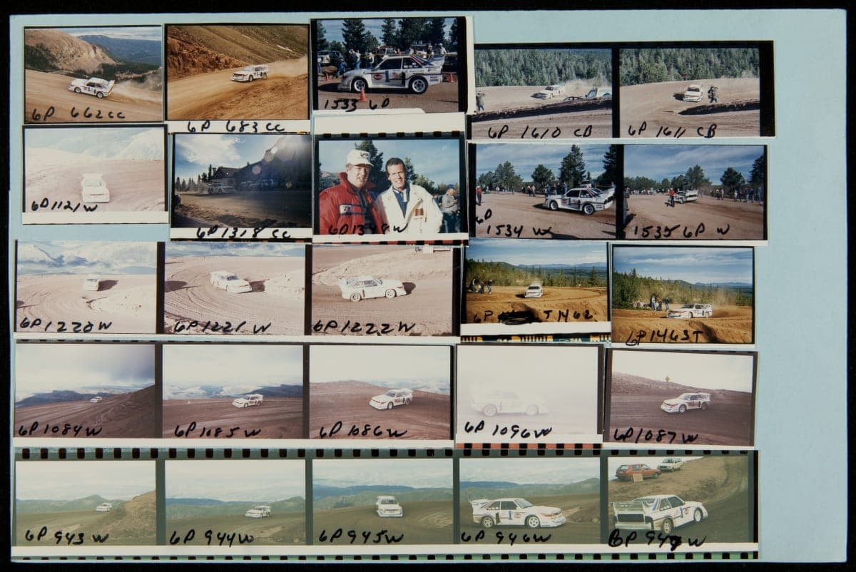 Bobby Unser at 1986 Pikes Peak Hill Climb