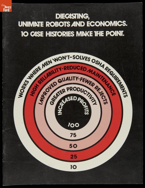 Diecasting, Unimate Robots and Economics, Unimation Inc., 1976-1982