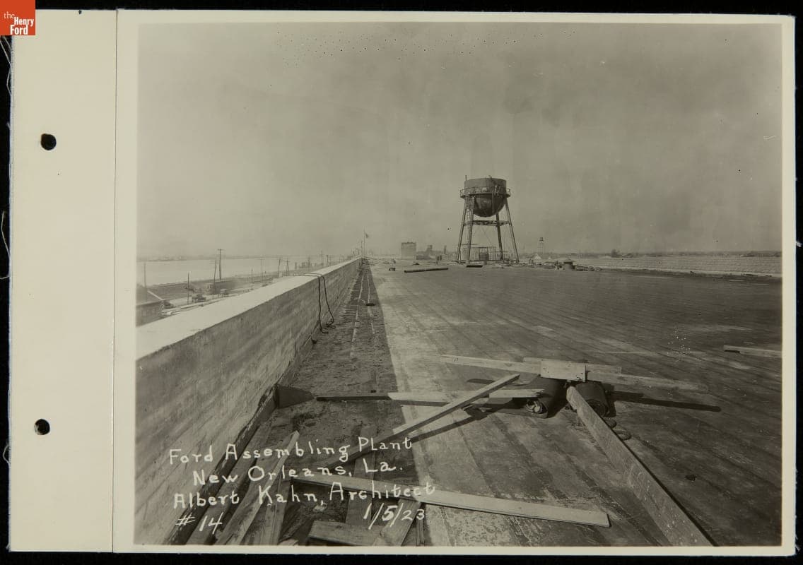 Ford Motor Company--Plant Construction--New Orleans, Louisiana--1922-1923--Item3