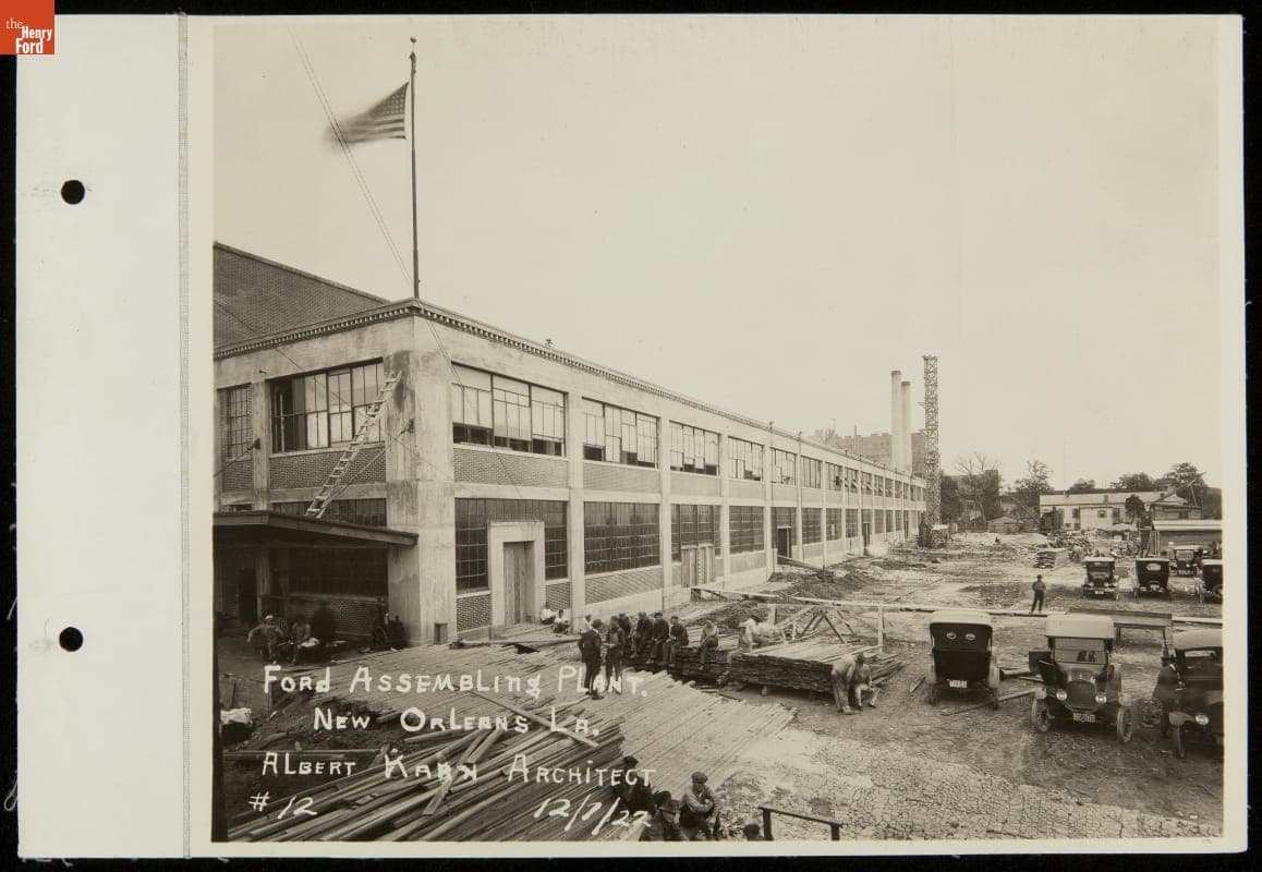 Ford Motor Company--Plant Construction--New Orleans, Louisiana--1922-1923--Item10