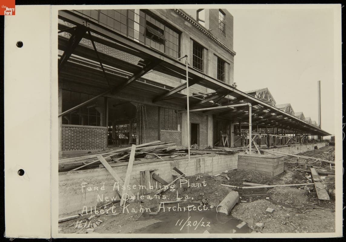 Ford Motor Company--Plant Construction--New Orleans, Louisiana--1922-1923--Item12