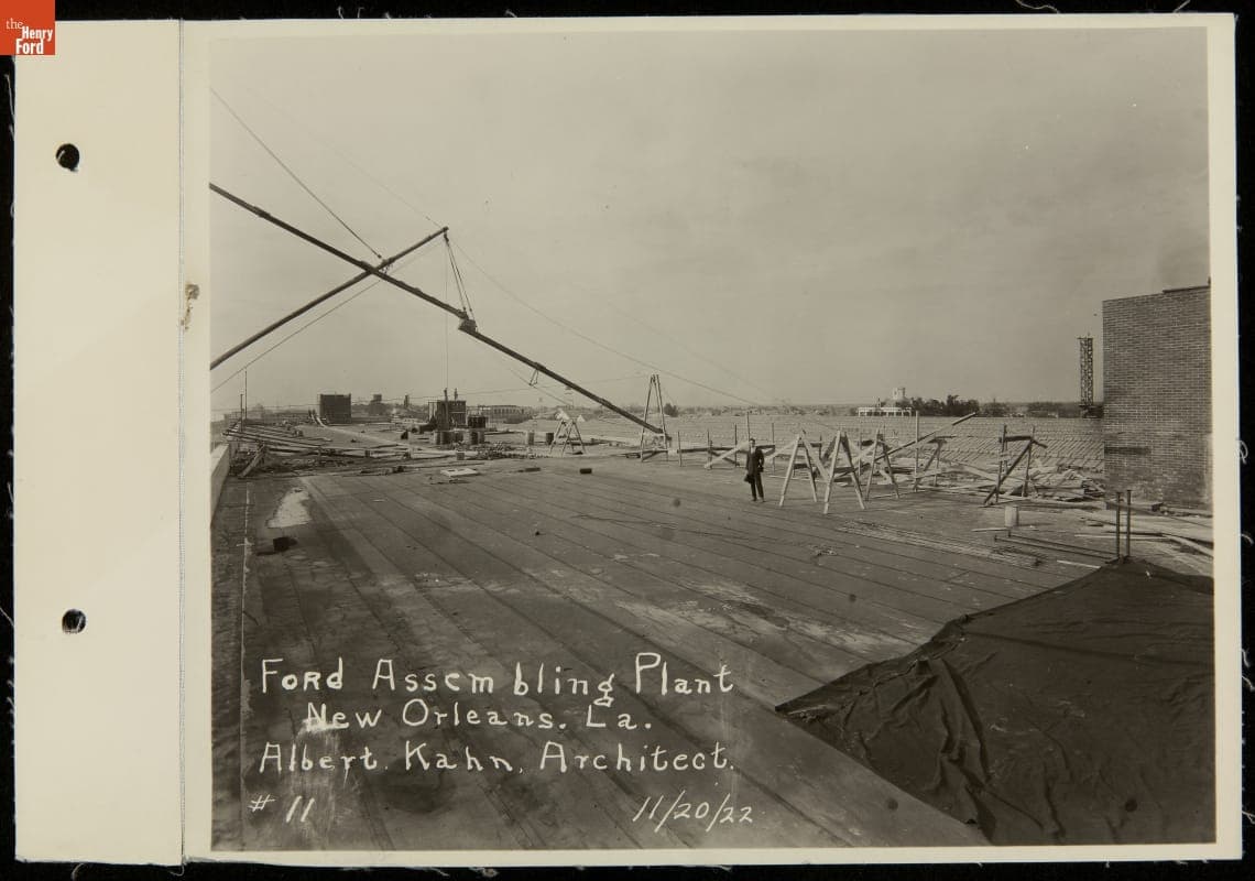 Ford Motor Company--Plant Construction--New Orleans, Louisiana--1922-1923--Item13